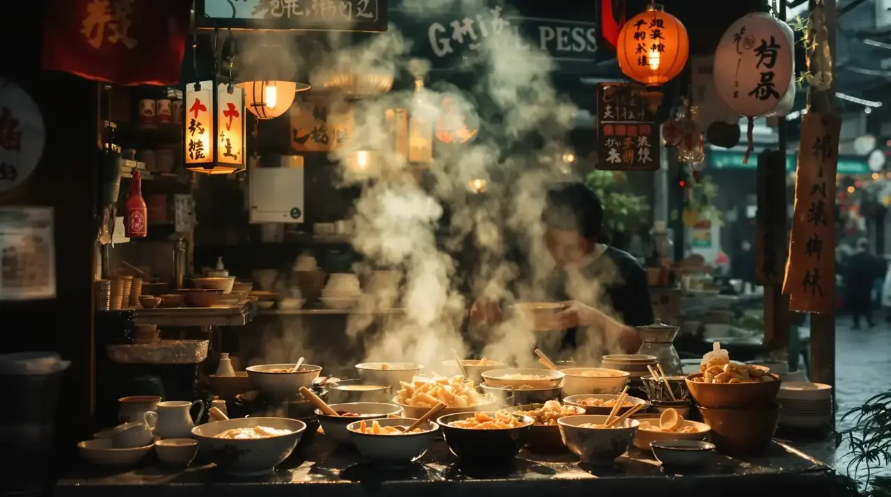 一碗阳春面 - 黄果漫剧入口年代情感短剧 一碗阳春面 短剧剧照